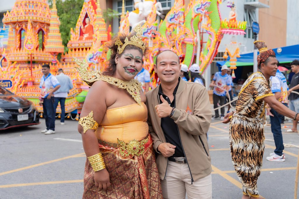 คณะครุศาสตร์ฯ ร่วมเดินขบวนสืบสานประเพณีลากพระและตักบาตรเทโว ประจำปี 2569เสริมสร้างความสัมพันธ์อันดีระหว่างมหาวิทยาลัย วัด และชุมชน - มทร.ศรีวิชัย (RMUTSV)