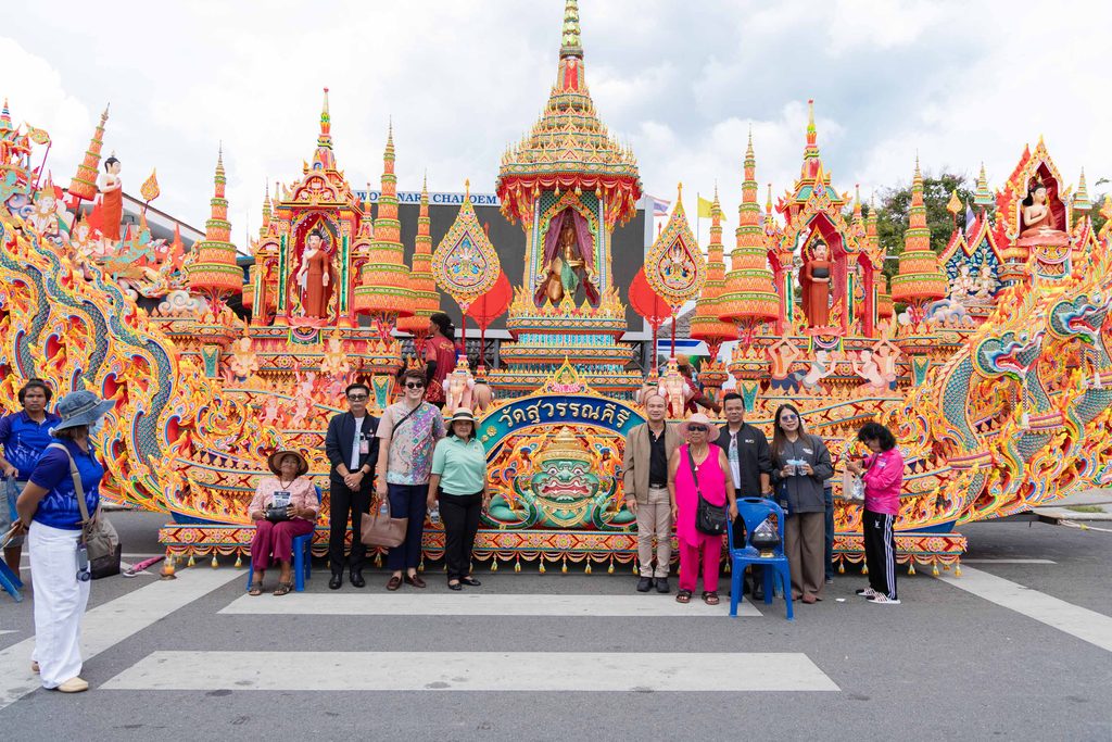 คณะครุศาสตร์ฯ ร่วมเดินขบวนสืบสานประเพณีลากพระและตักบาตรเทโว ประจำปี 2569เสริมสร้างความสัมพันธ์อันดีระหว่างมหาวิทยาลัย วัด และชุมชน - มทร.ศรีวิชัย (RMUTSV)